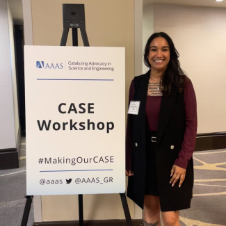 Eva Hernandez-Janer Selected for AAAS CASE Workshop